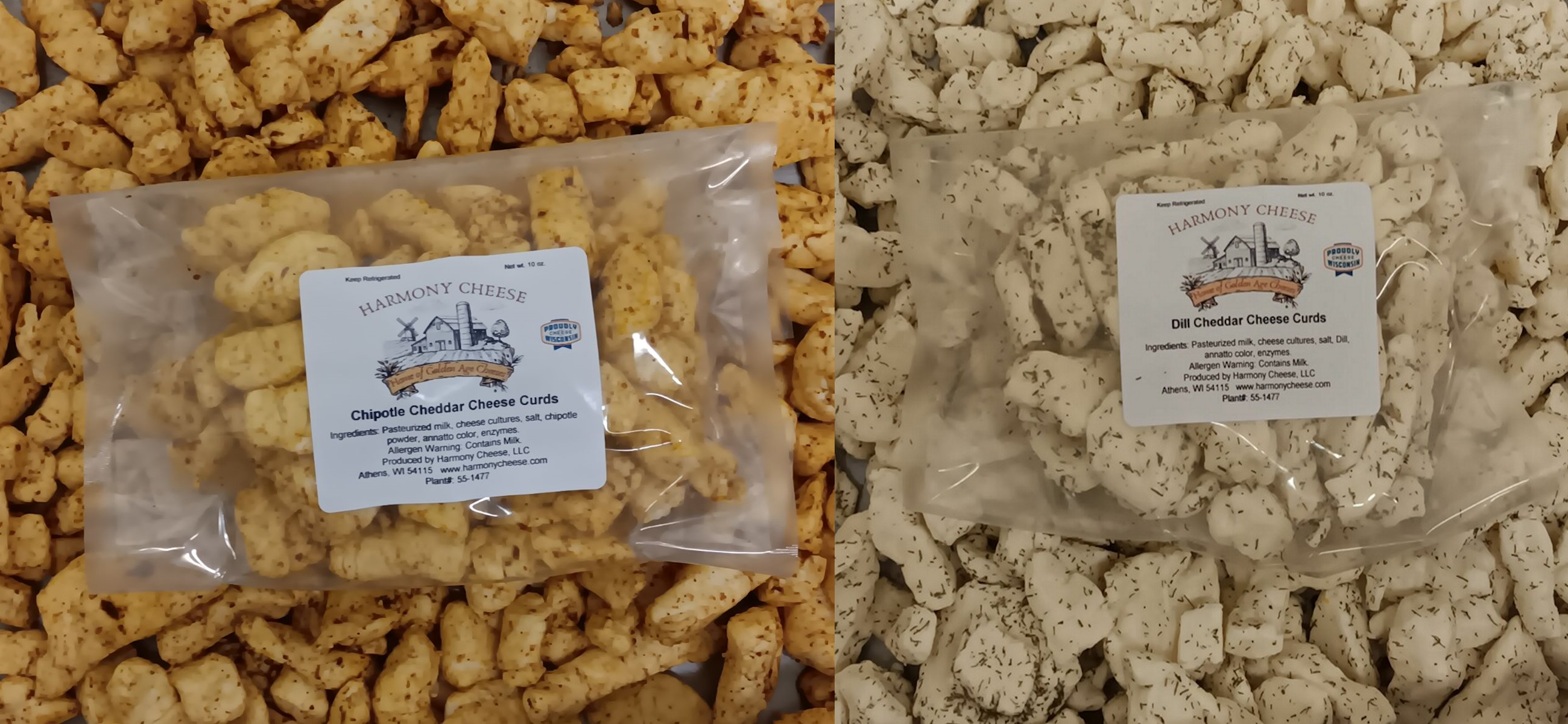 Fresh Wisconsin Cheese Curds by Harmony Cheese