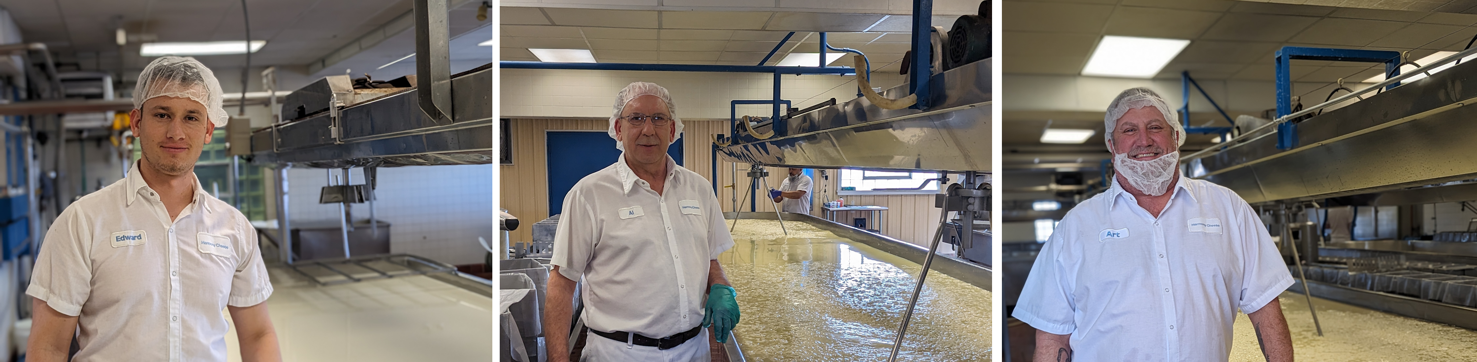 our cheese makers at Harmony Cheese