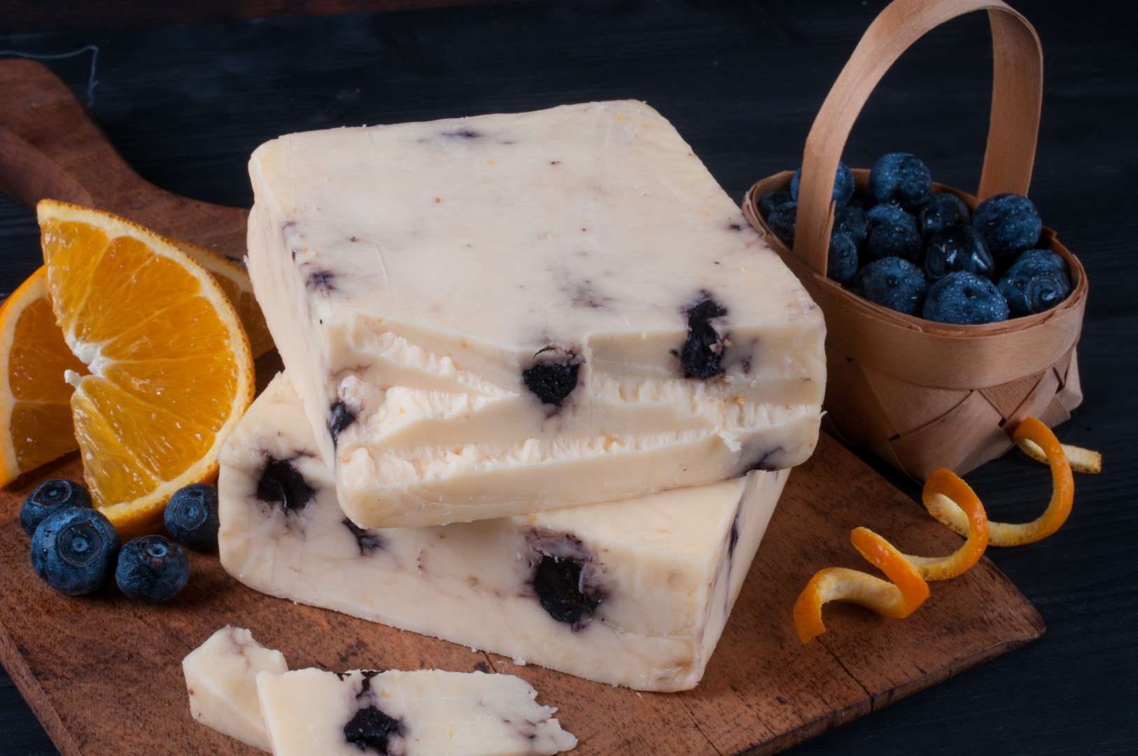 Harmony Cheese's famous Blueberry Citrus Cheese